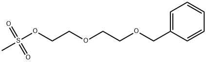 苄基-二聚乙二醇-甲磺酸酯 结构式