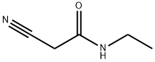 2-氰基-N-乙基乙酰胺, 15029-36-4, 结构式