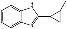 1H-Benzimidazole,2-(2-methylcyclopropyl)-(9CI) Structure
