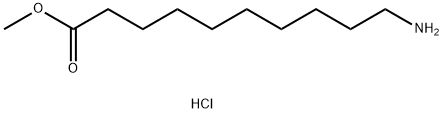 methyl ester-10-amino- Decanoic acid, hydrochloride (1:1) Structure