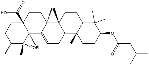lantaiursolic acid Struktur