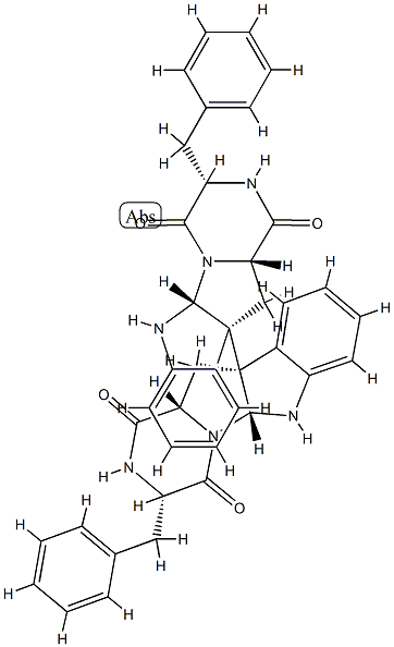 抗生素 WIN 64821, 150881-27-9, 结构式