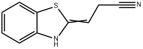 delta2,beta-Benzothiazolinepropionitrile (8CI) Structure
