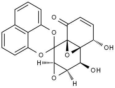 CLADOSPIRONE BISEPOXIDE, 152607-03-9, 结构式