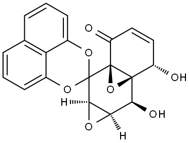 CLADOSPIRONE BISEPOXIDE 结构式