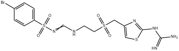 ebrotidine S,S-dioxide Structure