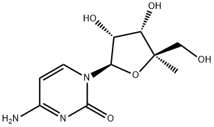 4'--C-Methylcytidine Struktur