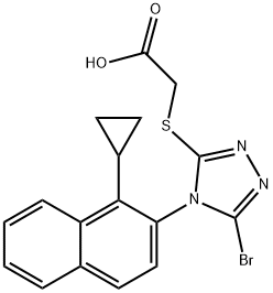 Lesinurad Impurity 10 Structure