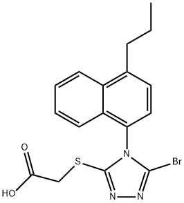 Lesinurad Impurity K, 1533519-96-8, 结构式