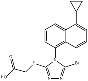 Lesinurad Impurity 4 Structure