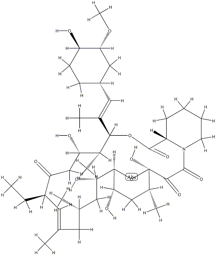 13,15-O-bidesmethylascomycin Struktur