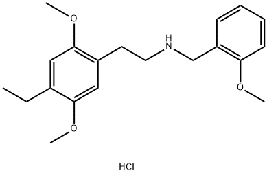 25E-NBOMe (hydrochloride) Struktur