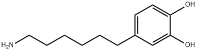 1,2-Benzenediol,4-(6-aminohexyl)-(9CI) Structure