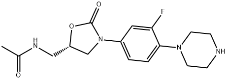 (S)-N-((3-(3-Fluoro-4-piperazin-1-ylphenyl)-2-oxooxazolidin-5-yl)Methyl)-acetaMide|(S)-N-((3-(3-氟-4-哌嗪-1-基苯基)-2-氧代噁唑烷-5-基)甲基)-乙酰胺
