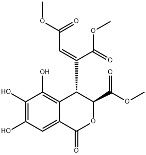dehydrochebulic acid trimethyl ester Struktur