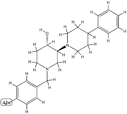 4-Fluorobenzyltrozamicol Struktur