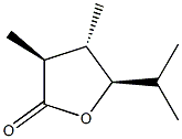 2(3H)-Furanone,dihydro-3,4-dimethyl-5-(1-methylethyl)-,[3S-(3alpha,4bta,5alpha)]-(9CI)|