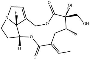 光萼野百合碱(标准品) 结构式