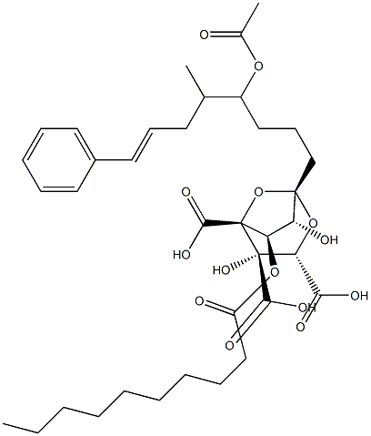 Zaragozic acid D2 Structure