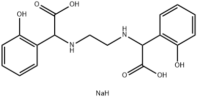 Ethydiaminedhephen acetic sodium salt Structure
