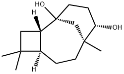 3,6-Caryolanediol 化学構造式