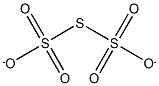 Trithionate 化学構造式