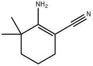 1-Cyclohexene-1-carbonitrile,2-amino-3,3-dimethyl-(8CI) Structure