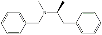 ベンズフェタミン 化学構造式