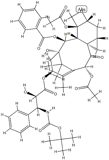 Larotaxel Struktur