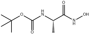 Carbamic acid, [(1S)-2-(hydroxyamino)-1-methyl-2-oxoethyl]-, 1,1- Struktur