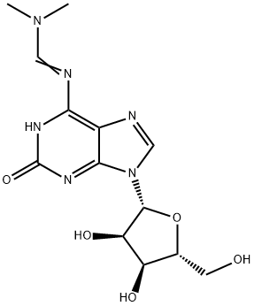 N6-DiMethylaMinoMethylidene isoguanosine Struktur