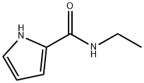 N-エチル-1H-ピロール-2-カルボキサミド 化学構造式