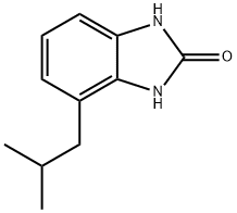 2H-Benzimidazol-2-one,1,3-dihydro-4-(2-methylpropyl)-(9CI) Structure