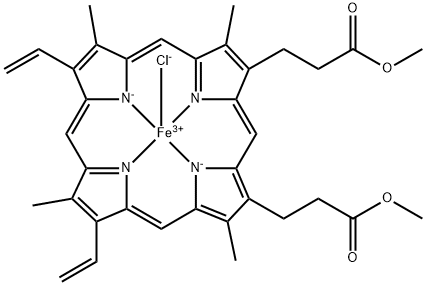 hemin dimethyl ester Structure
