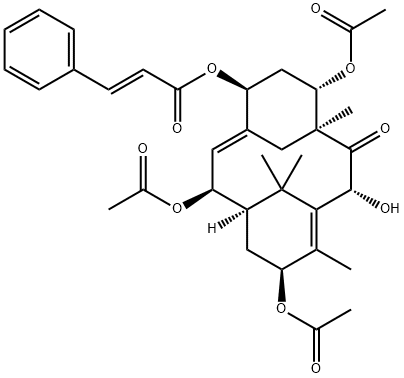 Taxuspine B Struktur