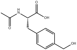 Ac-DL-4-hydroxymethyl-Phenylalanine Struktur