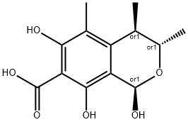 citrinin hydrate Struktur