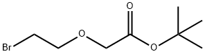 ブロモ-PEG1-CH2CO2TBU 化学構造式
