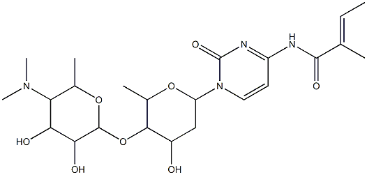 孢嘧胺霉素 D, 157878-05-2, 结构式