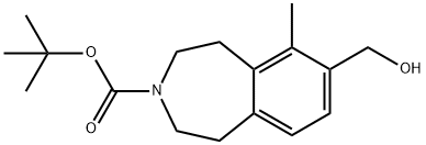 1579517-92-2 叔-丁基 7-(羟甲基)-6-甲基-4,5-二氢-1H-苯并[D]氮杂卓-3(2H)-甲酸基酯