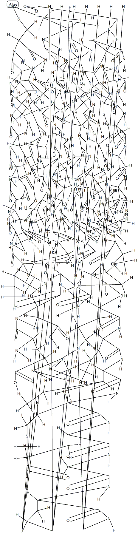 Ω-AGATOXIN TK,158484-42-5,结构式
