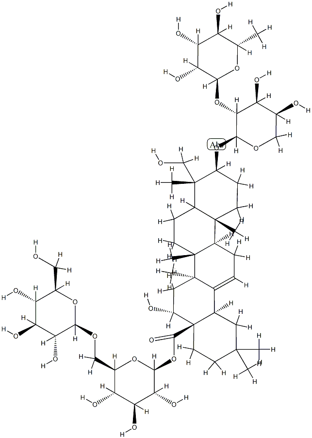 medicago-saponin P(1) Structure