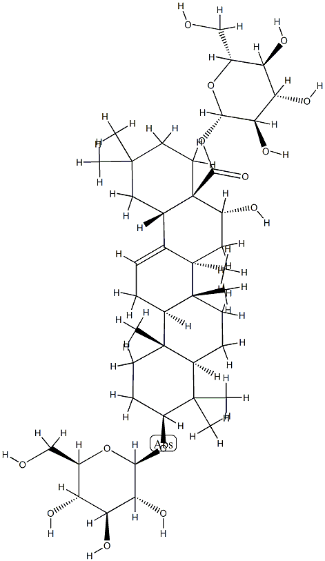 墨旱莲皂苷I,158511-59-2,结构式