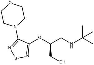 噻吗洛尔杂质B, 158636-96-5, 结构式