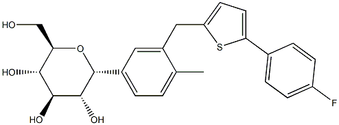 Canagliflozin α Isomer Struktur