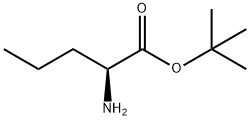 L-正缬氨酸叔丁酯 结构式