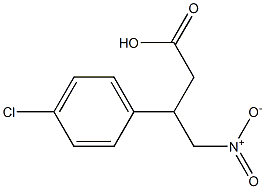 Baclofen impurity 4 Structure