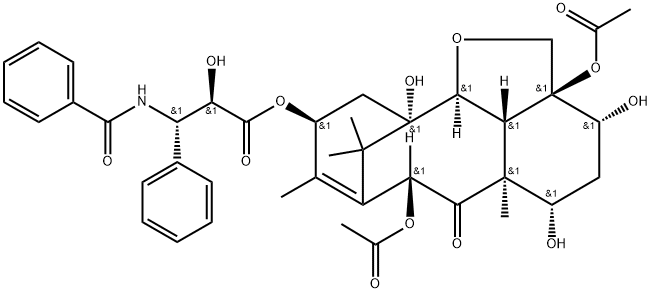4-Desacetyl-2-debenzoyl-[2,4]-oxol Paclitaxel Struktur