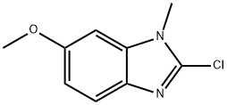 1H-Benzimidazole,2-chloro-6-methoxy-1-methyl-(9CI) Structure