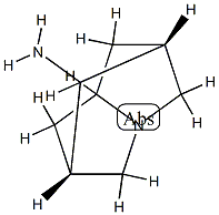 2,6-Methano-1H-pyrrolizin-8-amine,hexahydro-,stereoisomer(9CI) Struktur